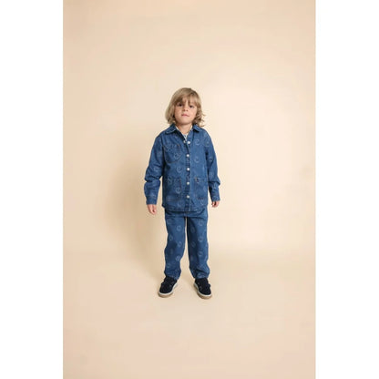 Carl Jeans Dark Blue Soccer Ball