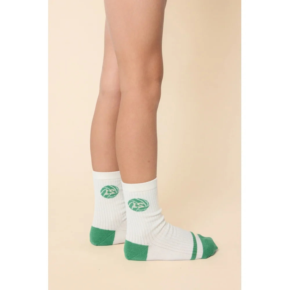 Vilde Socks 2-Pack Blue Green Football