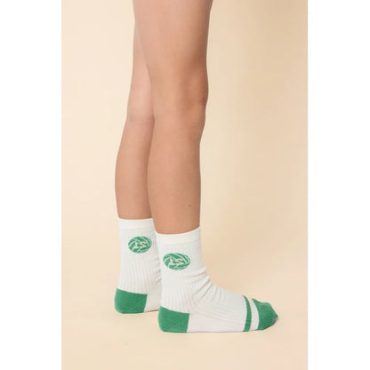 Vilde Socks 2-Pack Blue Green Football