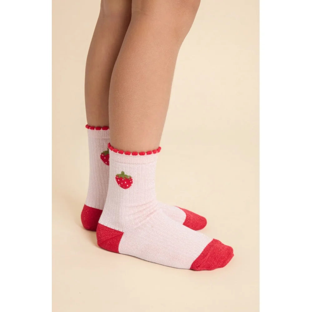Vibe Socks 2-Pack Glitter Berry