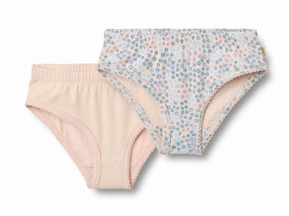 2 Briefs Havanna - Powder Blue Flowers