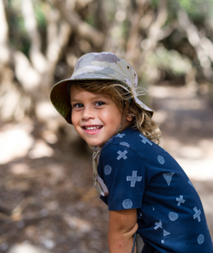 Boys Reversible Bucket Hat - Zachary