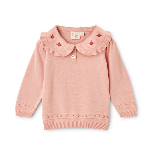 Josephine Sweater - Light Baby Pink
