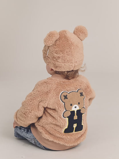 Varsity Hux Furry Jacket