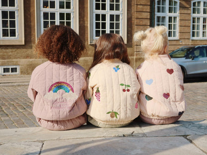 Juno Sequin Bomber Jacket