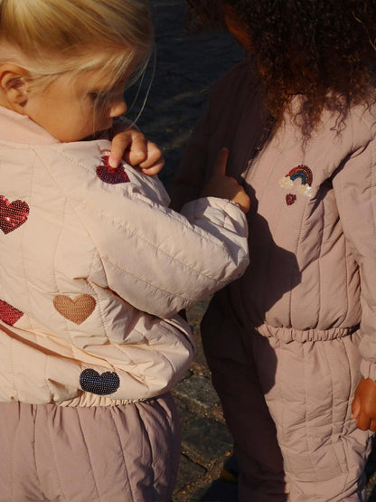 Juno Sequin Bomber Jacket