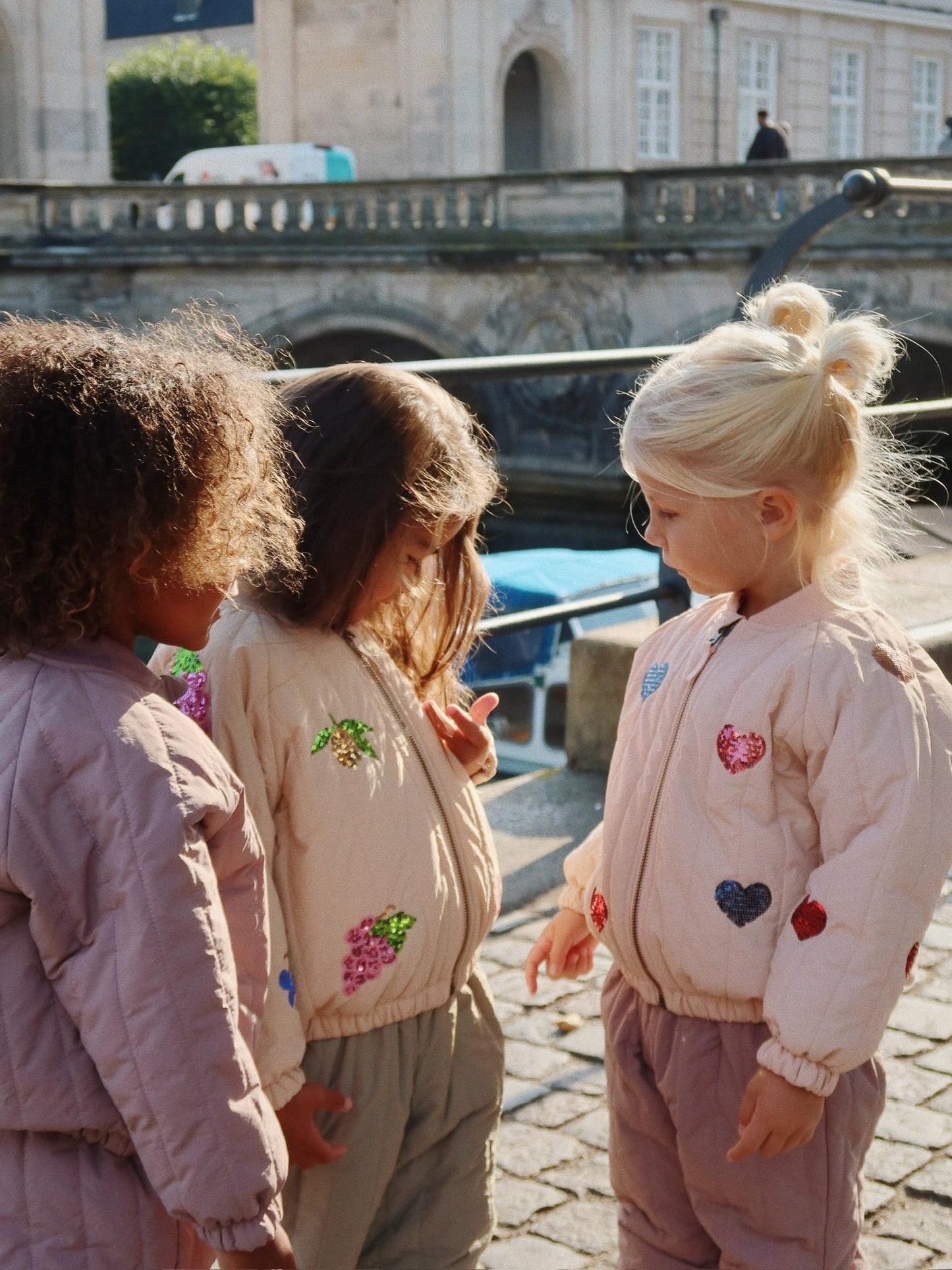 Juno Sequin Bomber Jacket