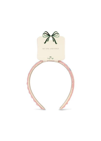 Heart Embroidery Headband