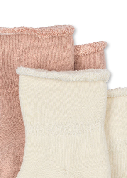 2 Pack Vicino Socks - Cameo Rose