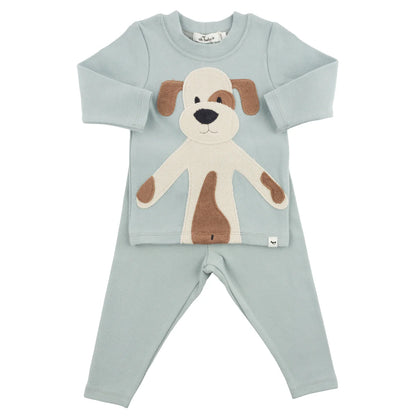 Natural Puppy Sea- Two Piece Set