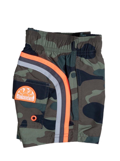 Deep Forest Camouflage Boardshort Sundek