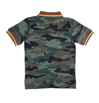 Sundek Mini Brice Camouflage Polo Boys