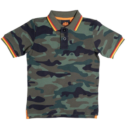 Sundek Mini Brice Camouflage Polo Boys