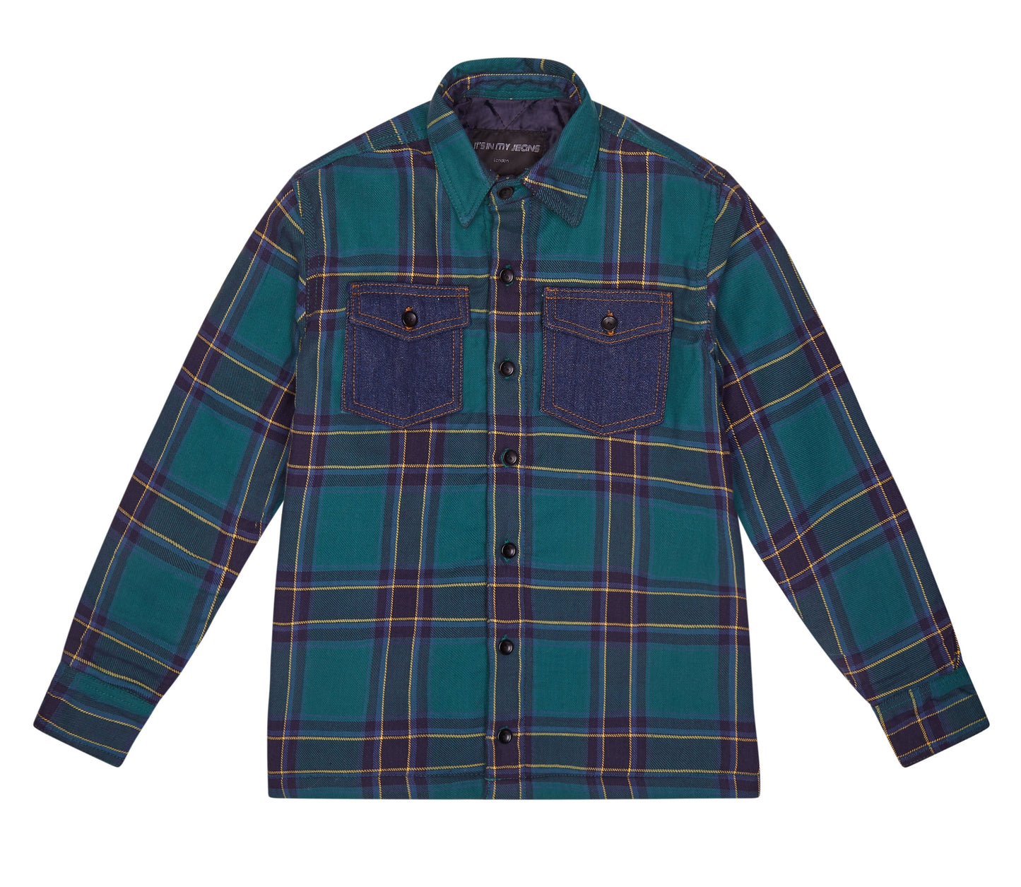 Lille Green Flannel