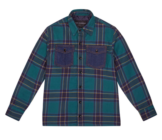Lille Green Flannel