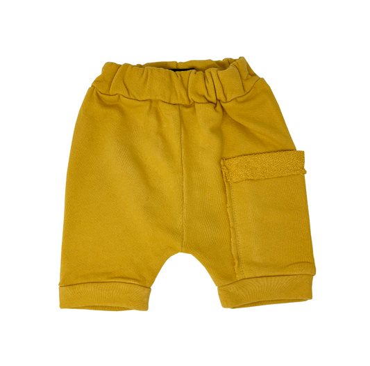 Mustard Harem Shorts