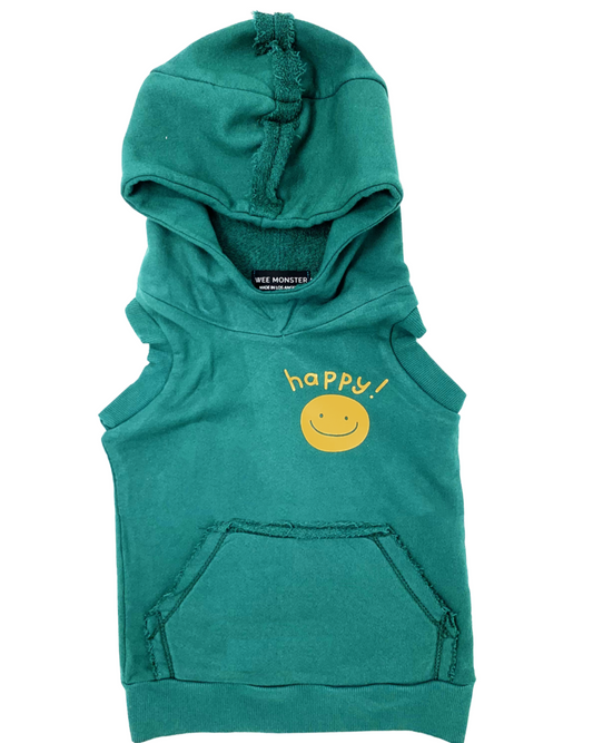 Happy Hoodie Vest