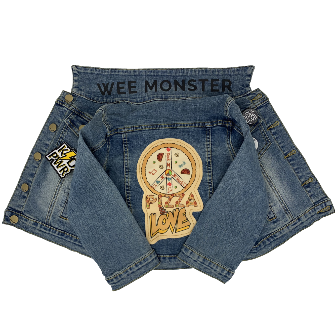 Pizza & Love Denim Jacket